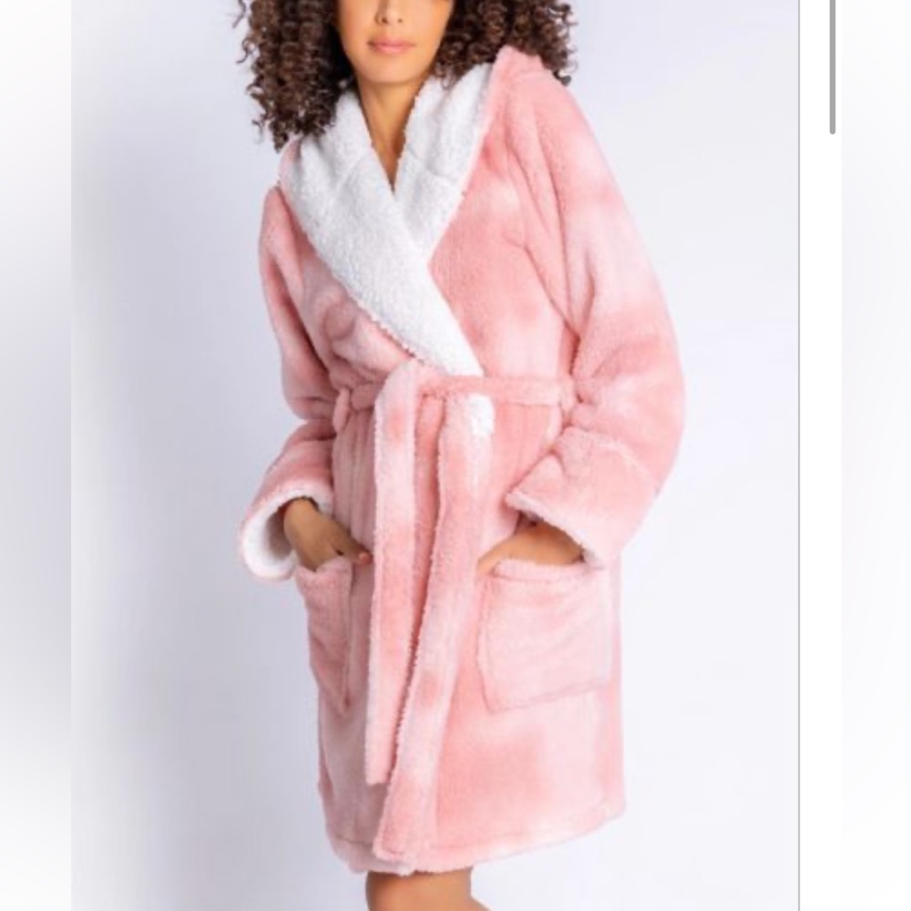 PJ Salvage Dusty Rose Cozy Robe